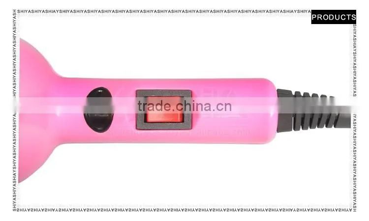 Quiet travel size usb hotel mini hair dryer with diffuser comb blow dryer for car