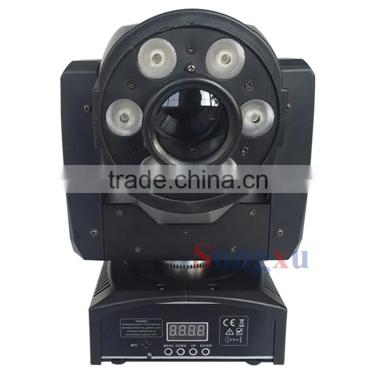 Wash Moving Head Light, 30W Spot with 6x8w LED Wash Moving Head, DJ Disco Led Wash Stage light