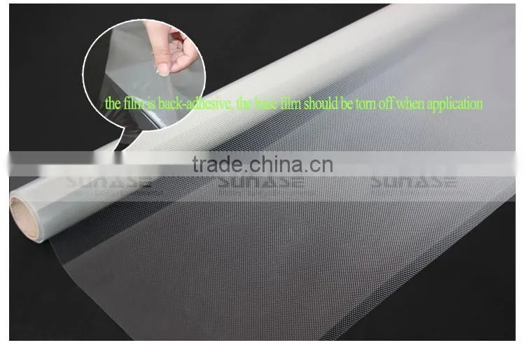 Decorative PET Gradation White Dot PET Film Similar to 3M Window Film