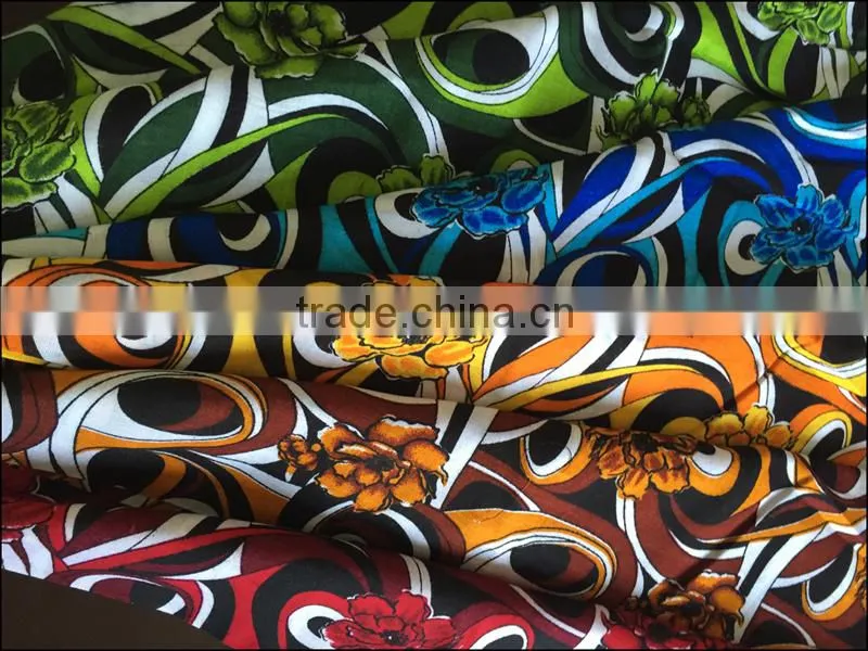30s*30s / 68*68 150cm width woven rayon printed fabric