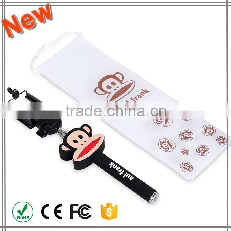 New products on china market selfie stick bluetooth
