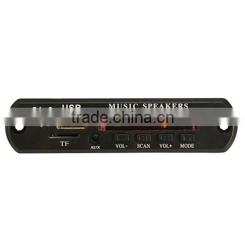 CE certified usb tf card fm tuner module with display