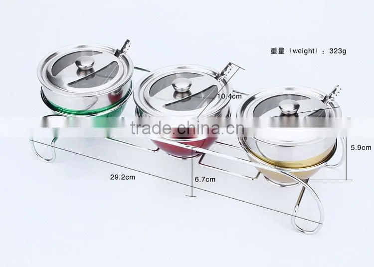 import export of stainless steel salt and pepper jar kitchen accessories