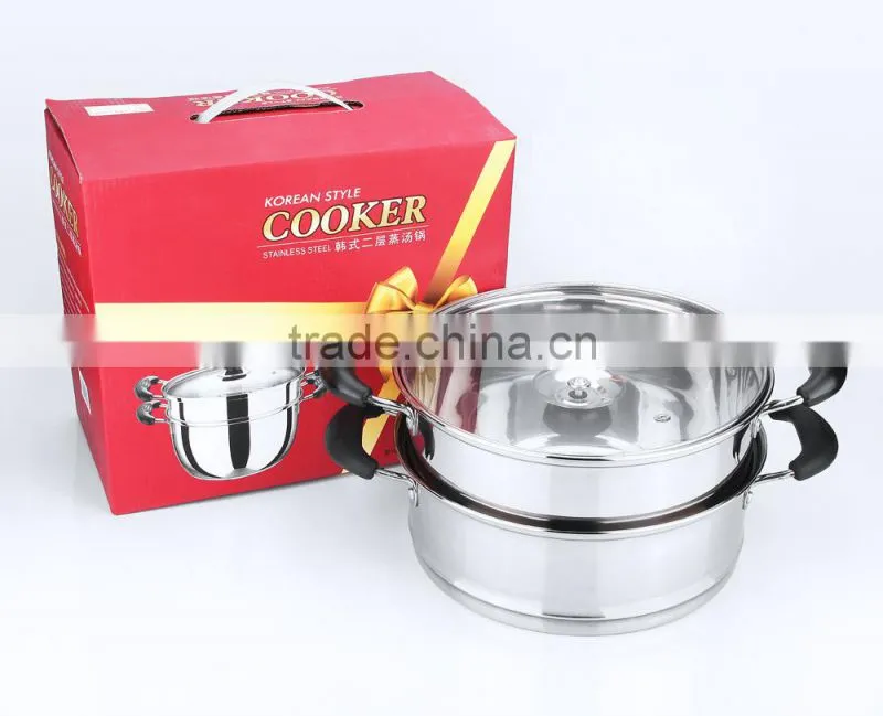 new products commercial stainless steel food steamer pot