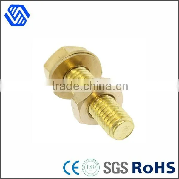 hex bolts and nuts with washer brass bolts and nuts
