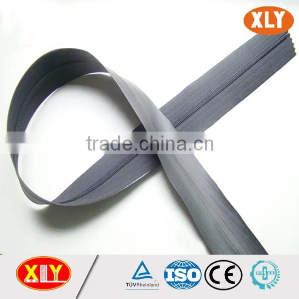 China XLY zipper #10 long chain PVC waterproof zipper