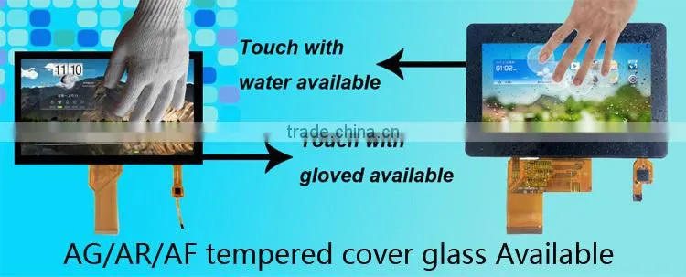12.1 to 32 inch screen panel capacitive module 500cd/m2 touch screen mirror