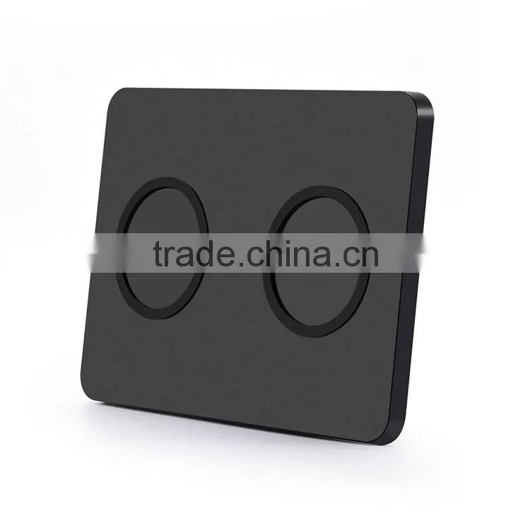 2 in 1 Qi Wireless Power Dual Pad Charger For Samsung S6 Edge S6 Universal