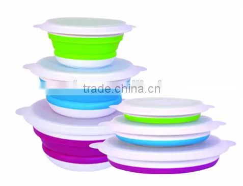 High quality different sizes durable plastic Collapsible Basket