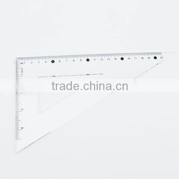 Wholesale Hot Sale High Quality Set Square Ruler Stationery Set