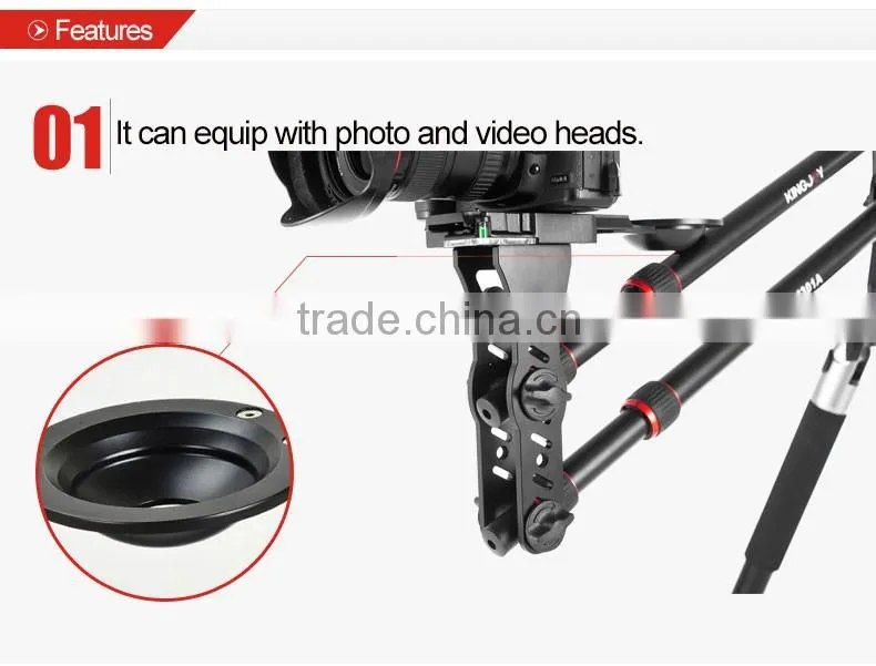 Kingjoy High strength mini aluminum extended jib crane VM-301