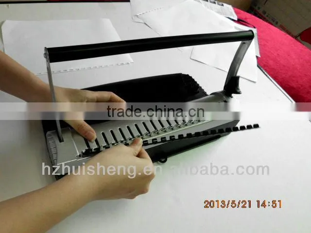 Office equipment double wire binding machine HS815