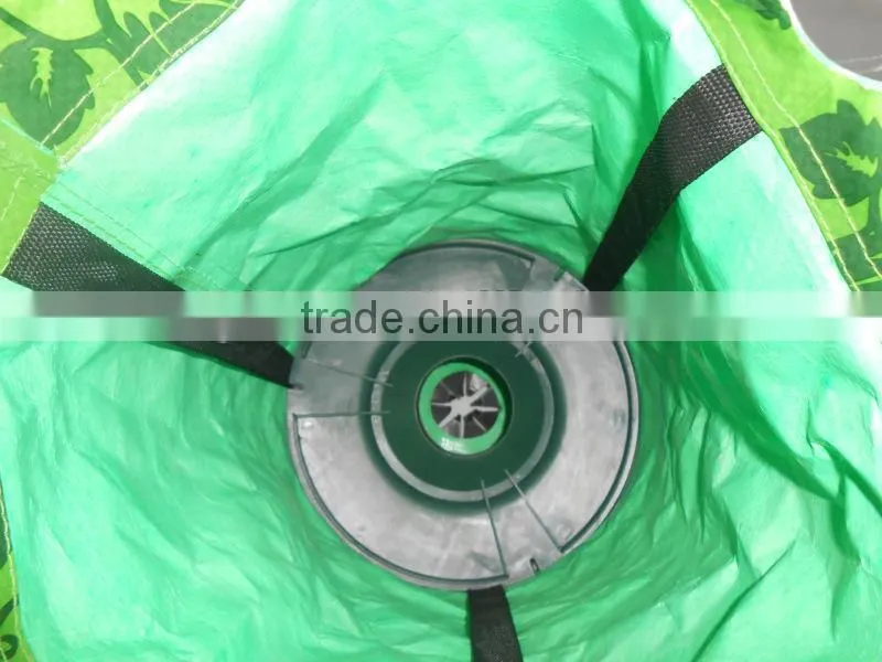 600D Green art planter