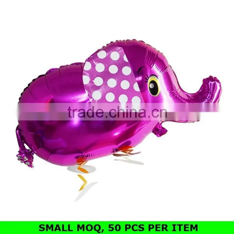 Various Colors Elephant Shaped Walking Pet Balloons Wholesale
