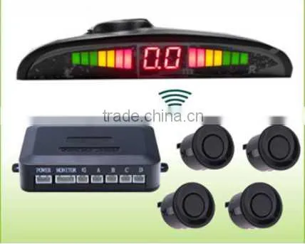 PS1018 Wireless Parking Sensor with LED Display & 4 Rear Sensors