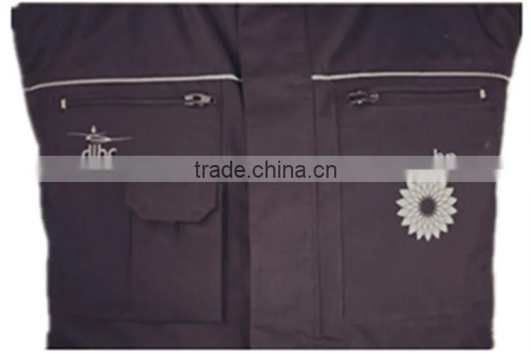 Black Color Mens Padded Sleeveless Work Safety Vest