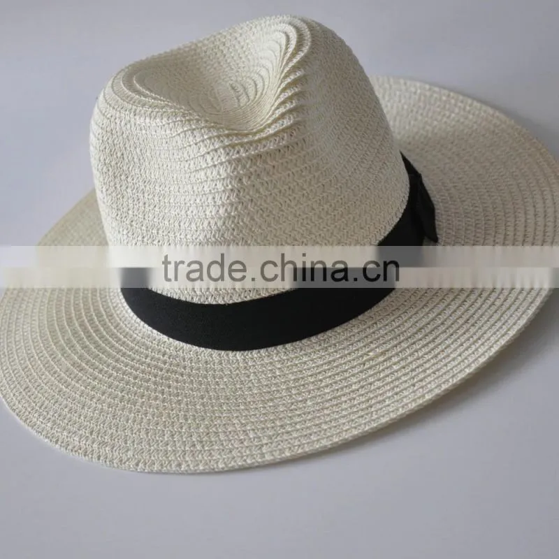 2015 Cheap Wholesale Paper Ladies Woven Paper Straw Hat