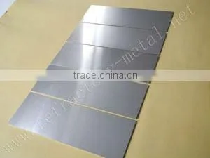 High Purity 99.95% Molybdenum Plate