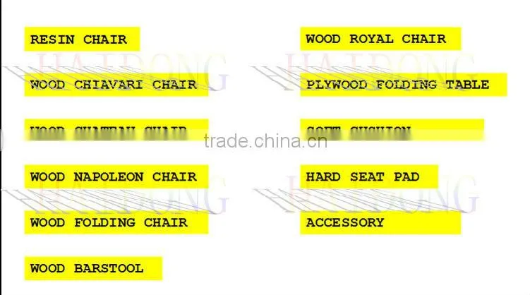 black Resin Plastic wedding banquet rental folding chair