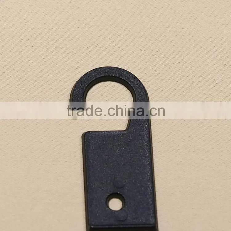 Small plastic hanger hooks for display