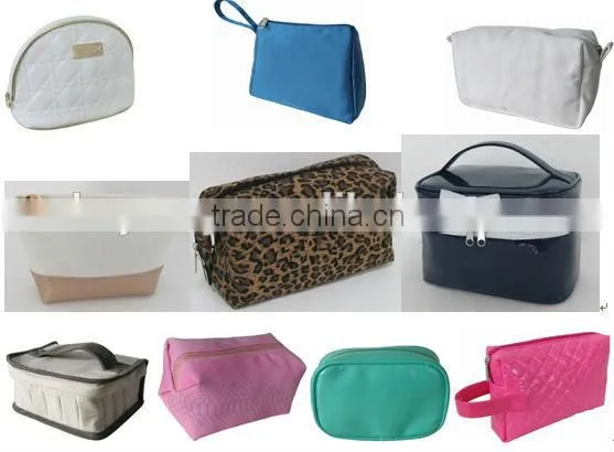 2016 New promotional patent pu cosmetic bags with top quality