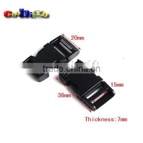 Plastic Strong Side Release Buckle For Backpack Straps Travel Bags Luggage #FLC331