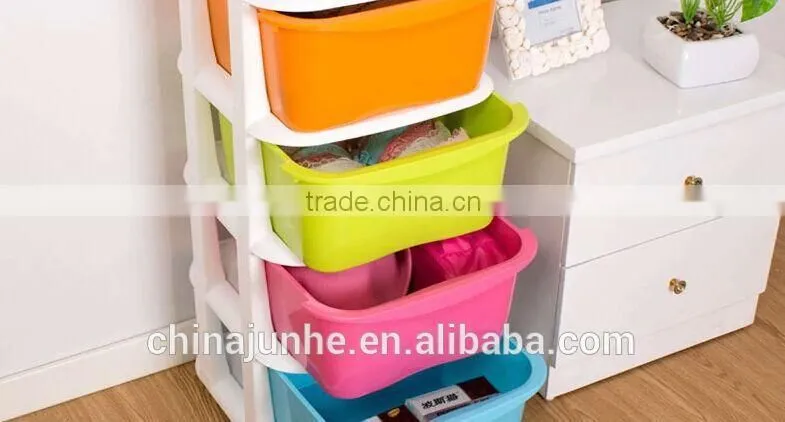 Drawer type durable storage box plastic