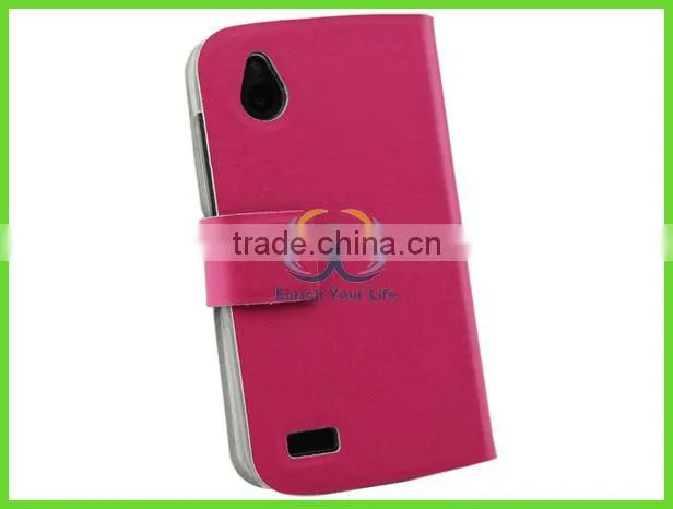 high equality red leather phone cases for htc