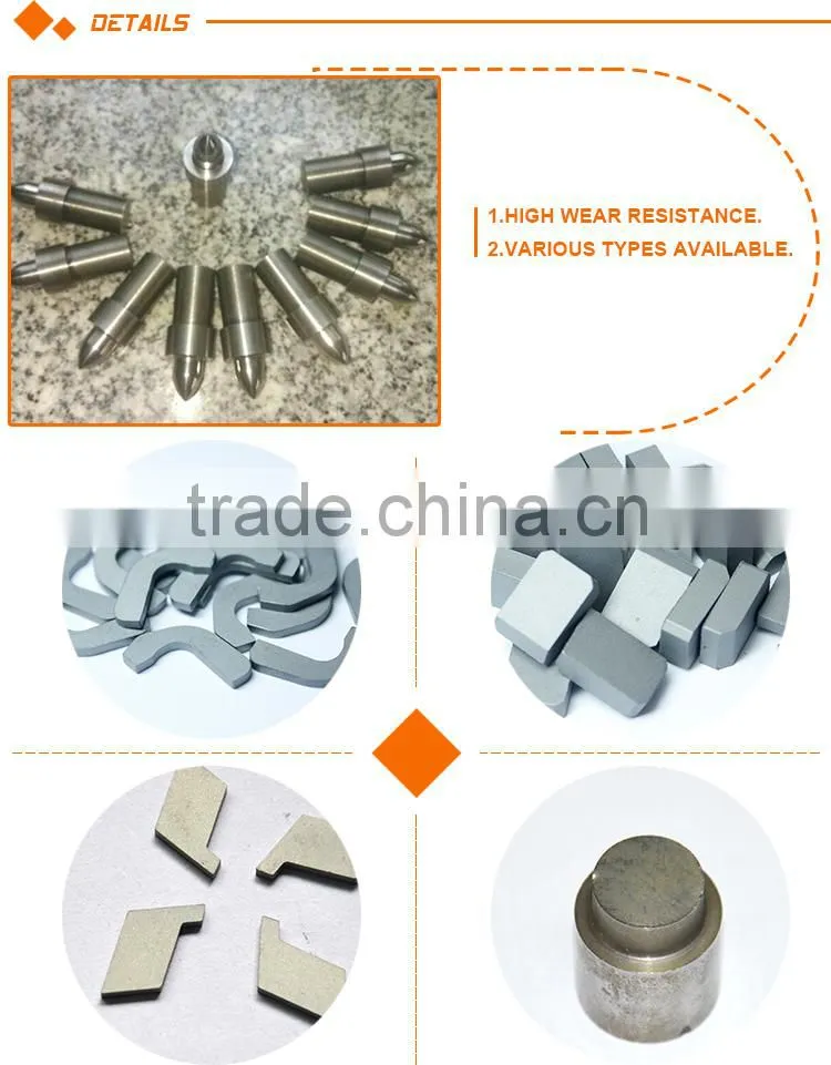 Manufactory price k20 hard alloy non-standard blades