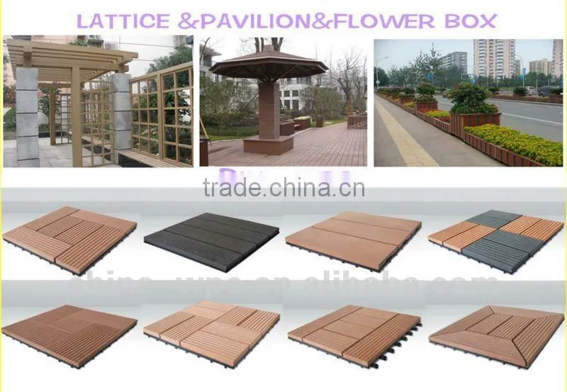 outdoor wpc deck for flooring