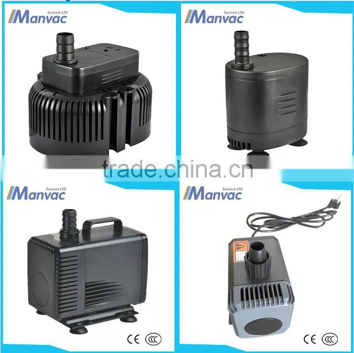2015 high pressure 60W ABS Plastic aquaculture water pump