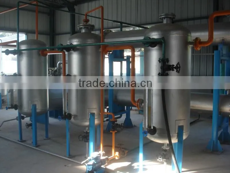 Waste tires pyrolysis unit