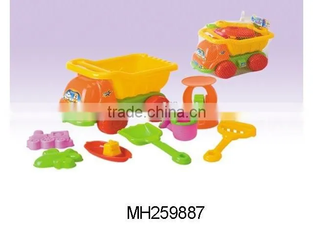 beach toy excavator buckets with sand toys