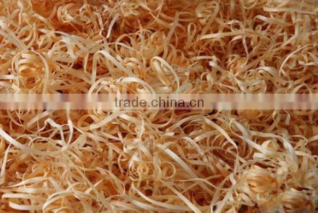 Hot sale wood wool processing machine with 500kg/ day output
