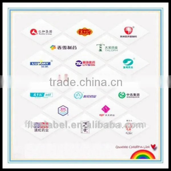 Biodegradable custom sticker labels
