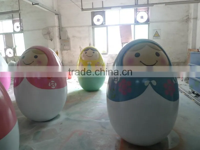 resin cartoon festival decoration sculpture