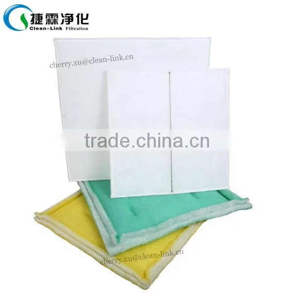 Synthetic fiber plank pre air filter and pannel filter and primary filter manufacture