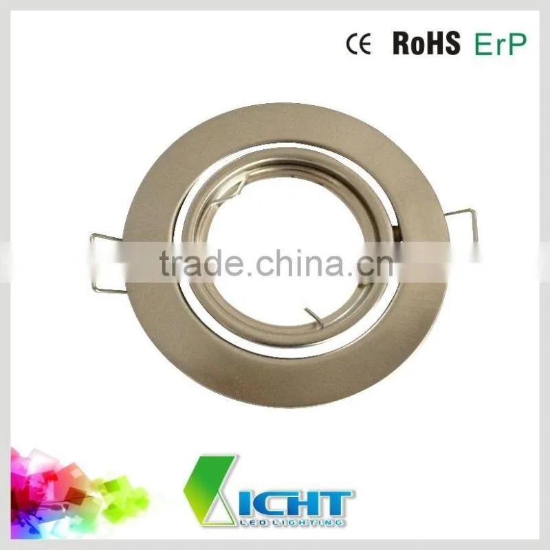iron material ceiling lamp accessory led downlight ring parts