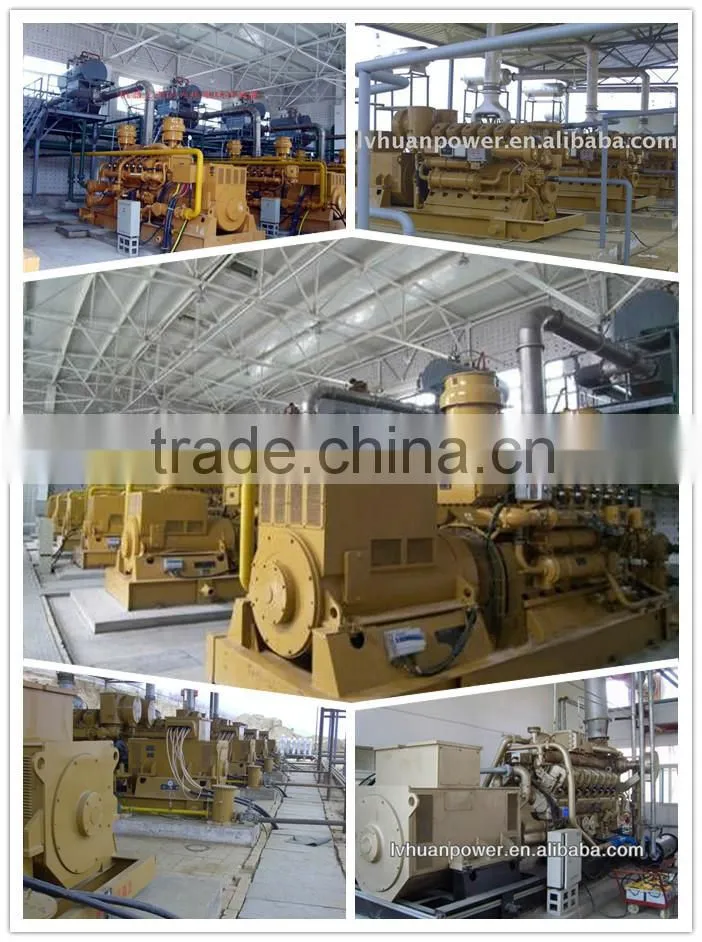 190 series gas genset 500kw lpg generator/ natural gas generator