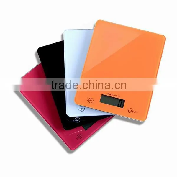 2016 hot sell kitchenware digital fruit scale accurate 1 gram for health kitchen food weighing measure