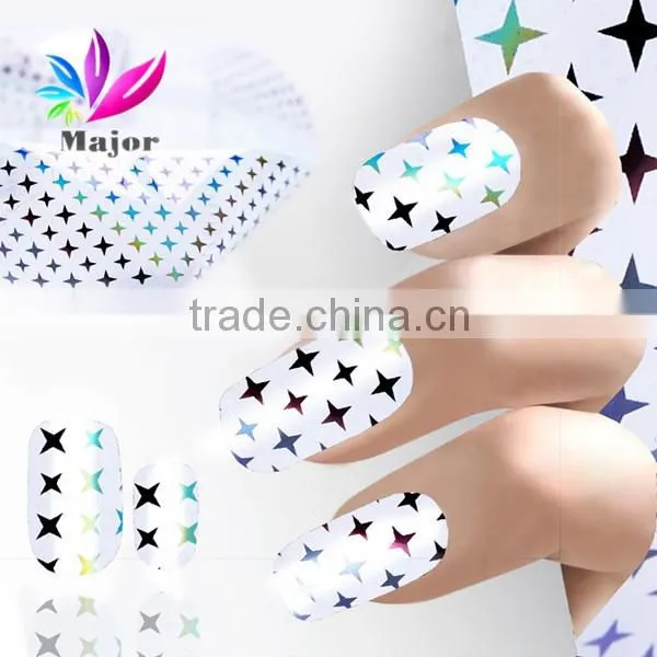Fashion Nail Art Transfer Stickers 3D Design nail foil