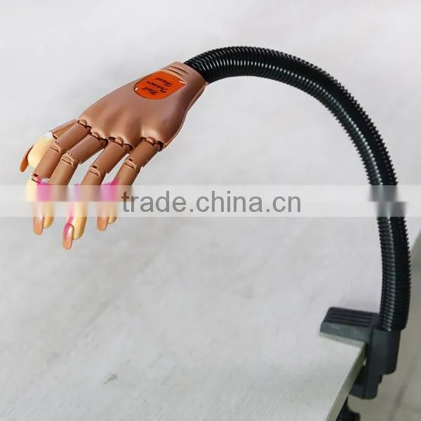 2015 wholesale nail trainer practice hand,hand model for nails
