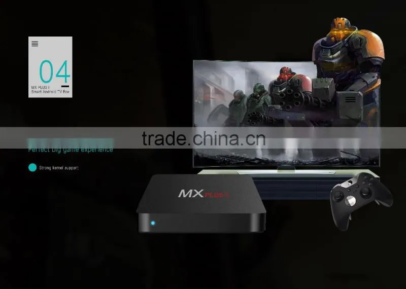 Roofull Newest MX Plus Ram 1g Rom 8g Quad Core MX Plus Ii Android TV Box MX Plus 2 RK3229 TV Box