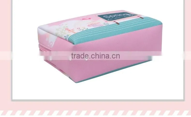 pu cosmetic bag 2016 new arrival cute elegant cosmetic bag personalized