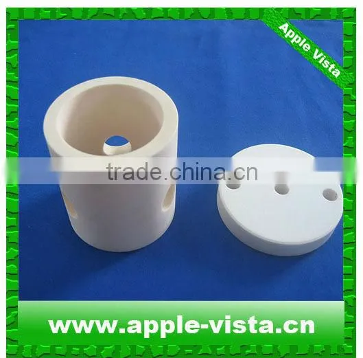 Free shippment!!!Mechanical high pressure zro2 zirconia ceramic parts(manufactured)