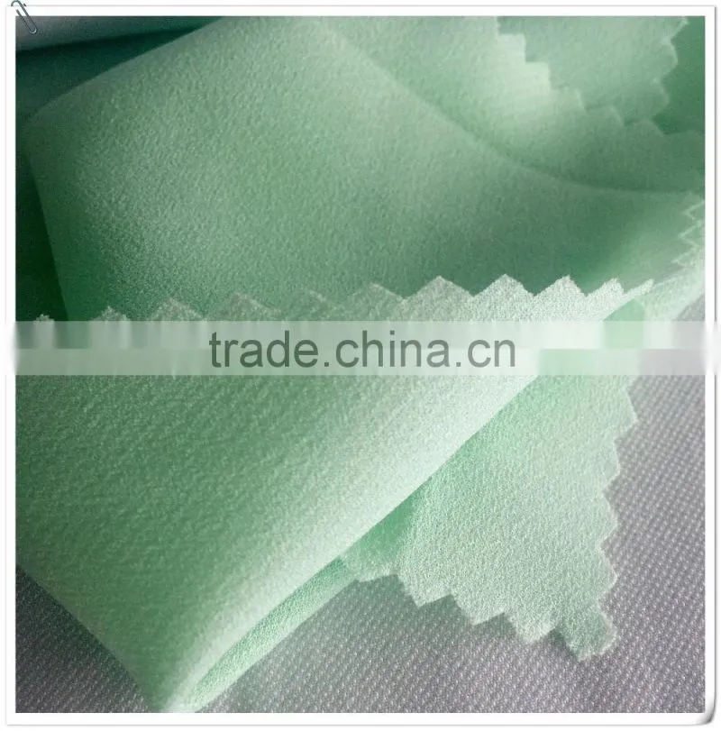 China wholesale hot product 75D*75D 100%Polyester Korea fabric Chiffon for lady's fashion dress /shirt/ blouse (#P-015)