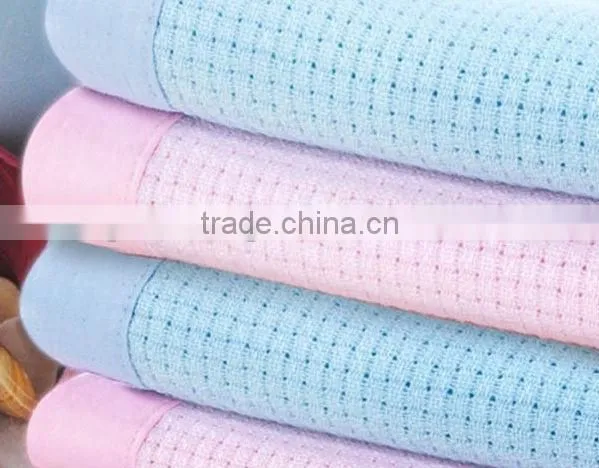 100% Bamboo Waffle Weave Blanket