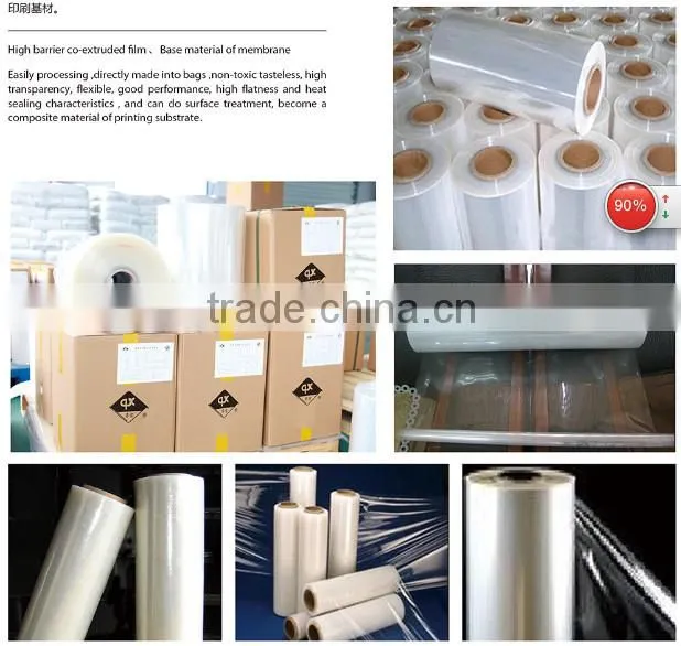 Food packaging multilayer Co-extrusion Film with FDA