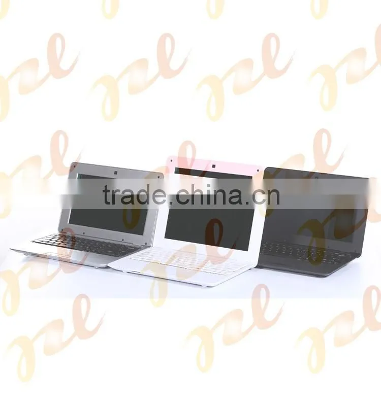Factory price for 10" android netbook with 512/4GB, 1.5 GHZ computer laptop, mini laptop
