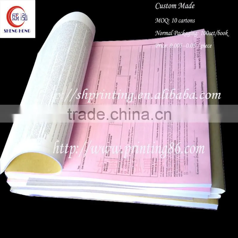free sample invoice paper printing